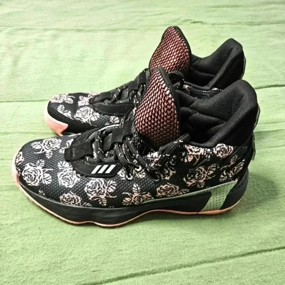 Adidas Dame 7 Rose City Kids‎ size 5.5 - Picture 4 of 8
